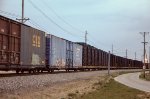 Box cars and FTTX Flat Cars with Truck Frames